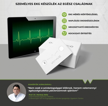 Életmentő a WIWE EKG a felhasználók 52%-a körében!